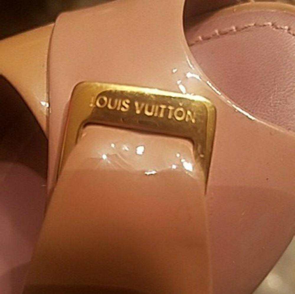 Louis vuitton peep toe pumps - Picture 5 of 5